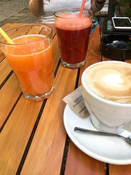 Juice and Coffee